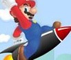 Mario On Rocket