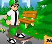 Ben 10 Skateboarding