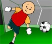 Caillou Goleiro de Futebol