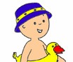 Caillou Colorir