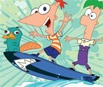 Colorir Phineas e Ferb