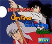 Inuyasha e kagome: Colorir