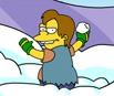 Simpsons Snow Fight